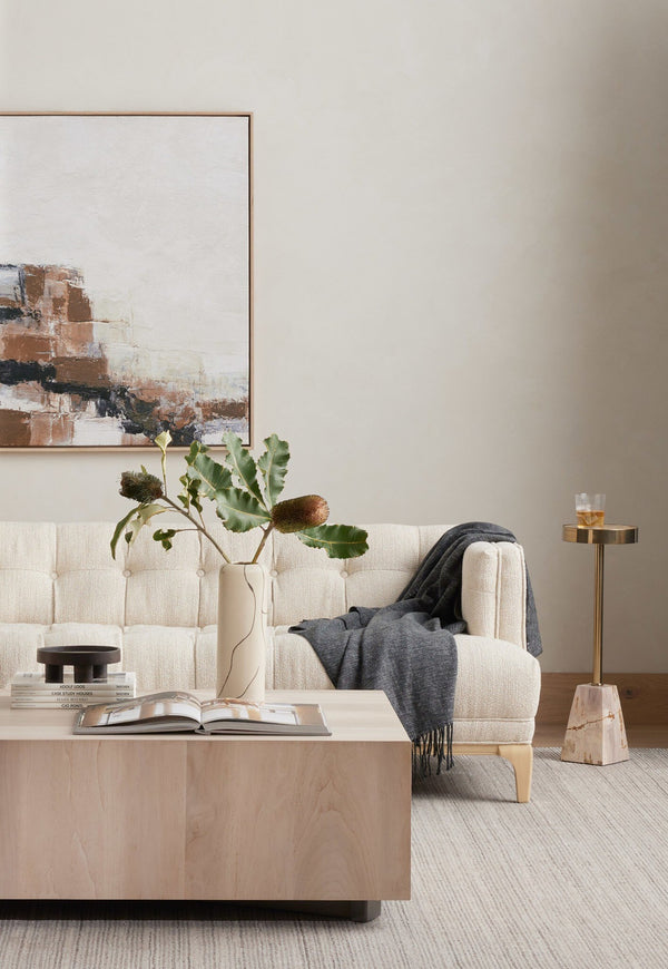 Galen End Table - Light Petrified Wood