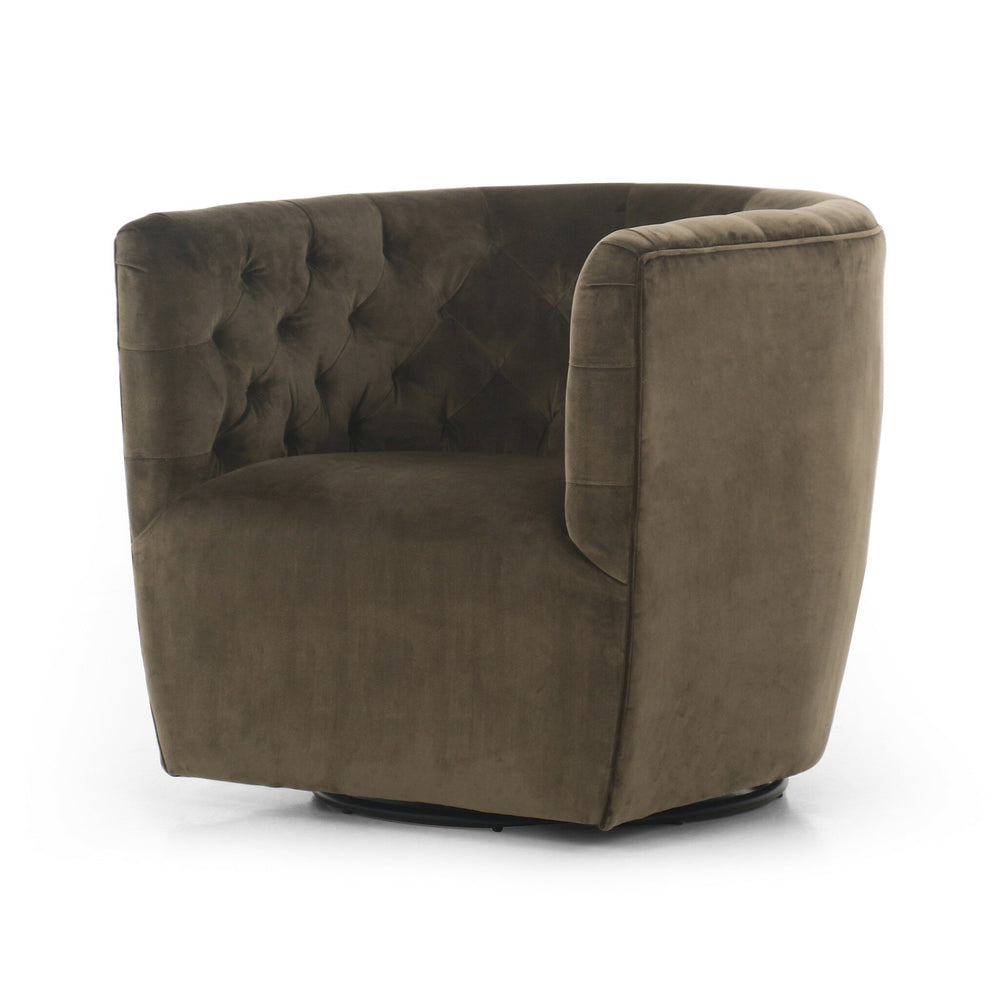 Hanover Swivel Chair - Surrey Olive