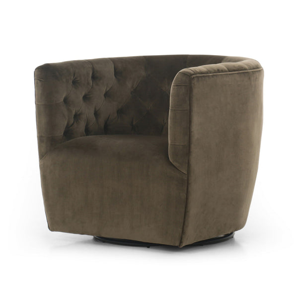 Hanover Swivel Chair - Surrey Olive