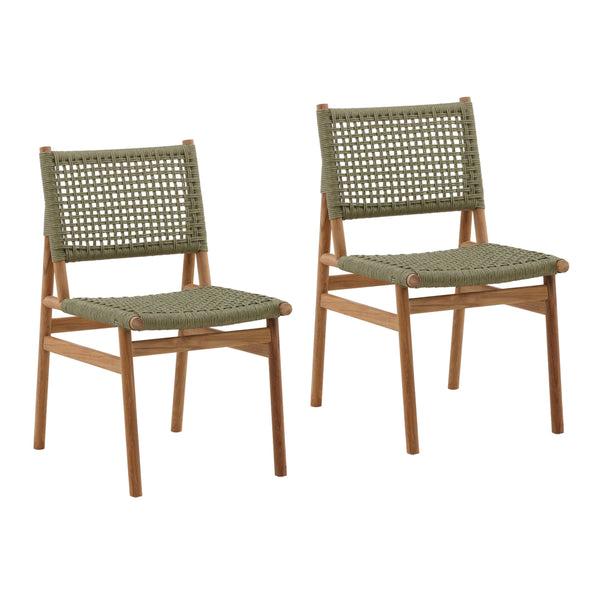 Hollis Outdoor Dining Chair Set of 2