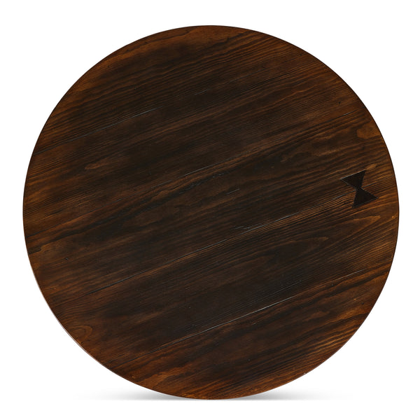 The Pimms Table in Aged Brown