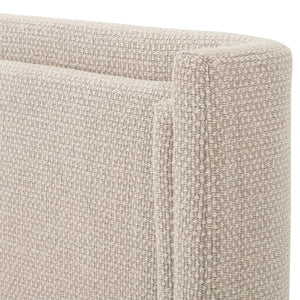 Dobson Bed In Perin Oatmeal In King