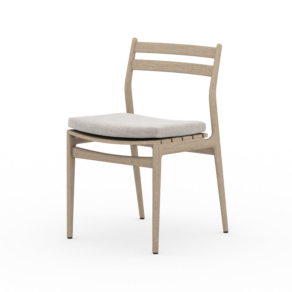 Atherton Outdoor Dining Chair In Brown/Ston