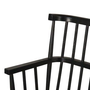 Aspen Bench In Matte Black