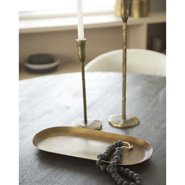 Payson 18.0L x 8.5W x 0.8H Aluminum Candle Tray