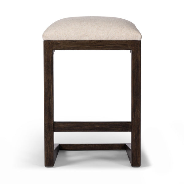 Finn Bar + Counter Stool In Sienna Brown Oak