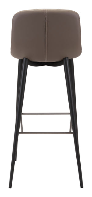 Tangiers Barstool (Set of 2) Taupe