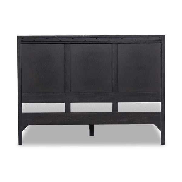 Sydney Queen Bed - Black Wash