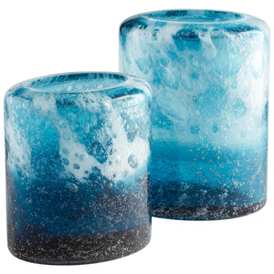 Small Spruzzo Vase in Blue