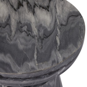 Rowe End Table In Ebony Marble