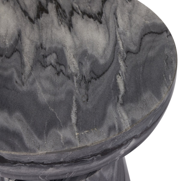 Rowe End Table In Ebony Marble