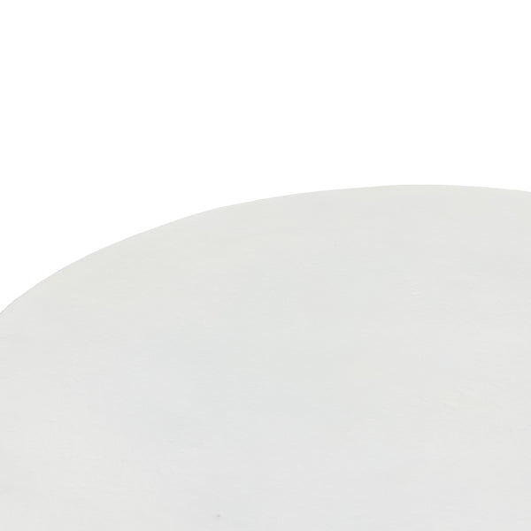 Basil Outdoor Coffee Table In Matte White