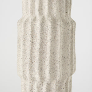 Cardon 23.0H Cream Ceramic Vase