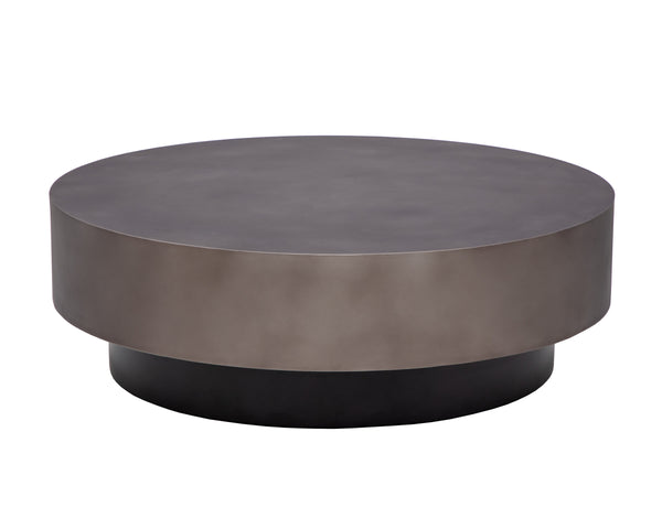 BERNABY COFFEE TABLE - GUNMETAL