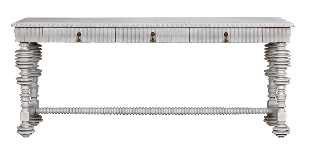 Portuguese Console, White Wash