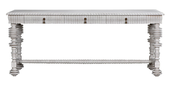 Portuguese Console, White Wash