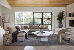 Faydon End Table In Romano Fosse Travertine