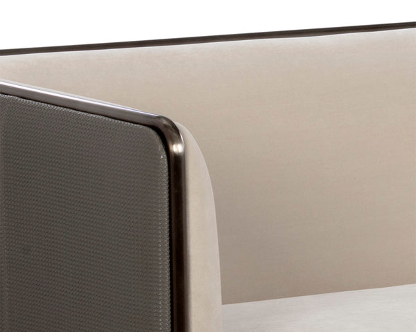 SIERRA SOFA - MEG TAUPE / PORCINI TAUPE