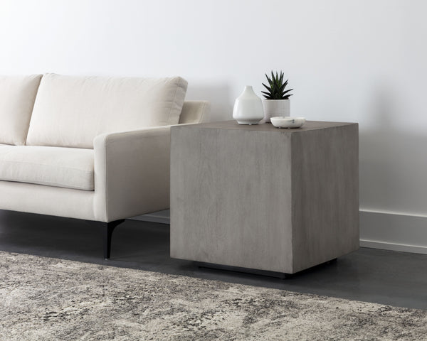 FREZCO SIDE TABLE - GREY