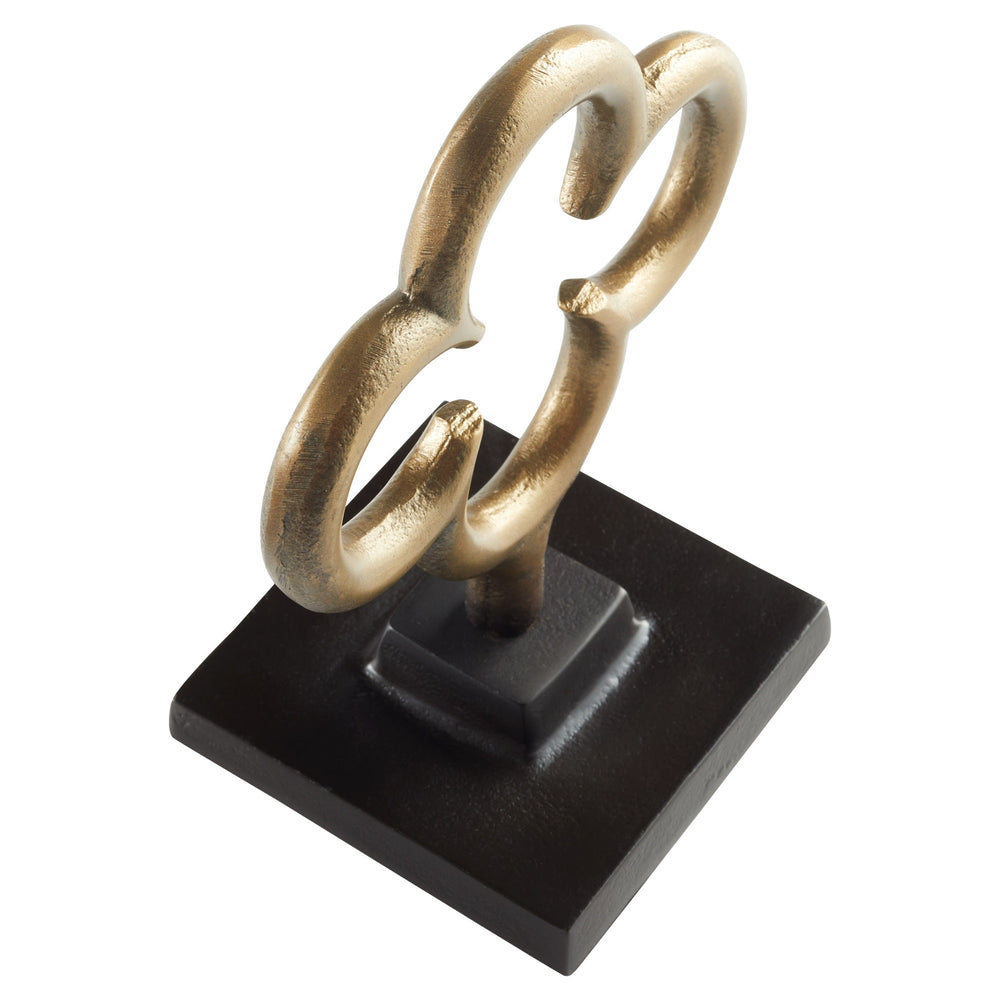 Folium Sculpture|Gold- Sm