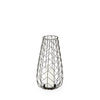 Petiole I Small Gold Toned Metal Table Candle Holder
