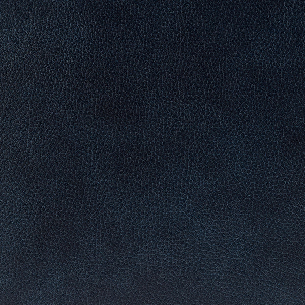 Tiffany KD Top Grain Leather Accent Arm Chair, Garrett Blue