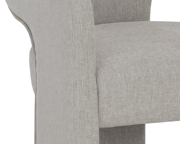 ISIDORE DINING ARMCHAIR - ERNST SANDSTONE