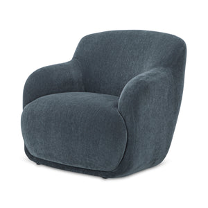 Moe's Stevie Lounge Chair in Slate Blue
