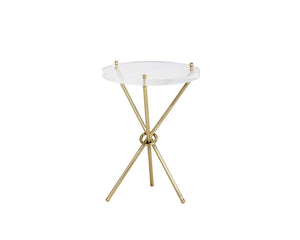 CHER SIDE TABLE - BRASS