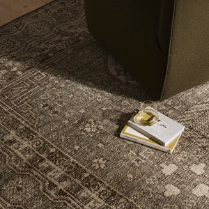 Cortona Hand Knotted Rug In Olive In 8'X10'