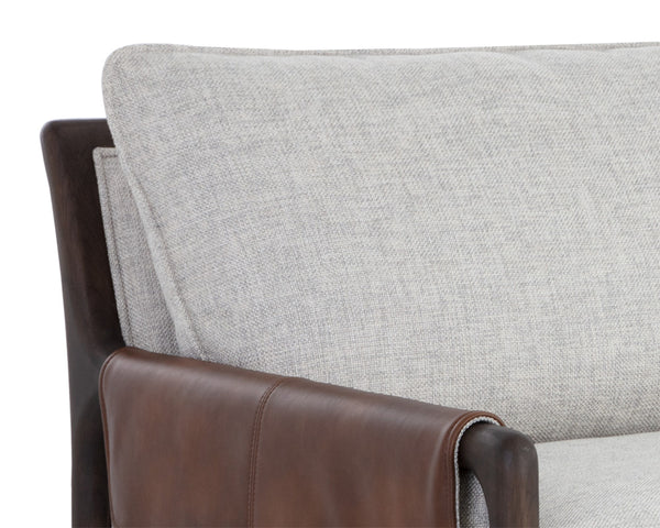 MAUTI SOFA - BROWN - VAULT FOG / BRAVO COGNAC