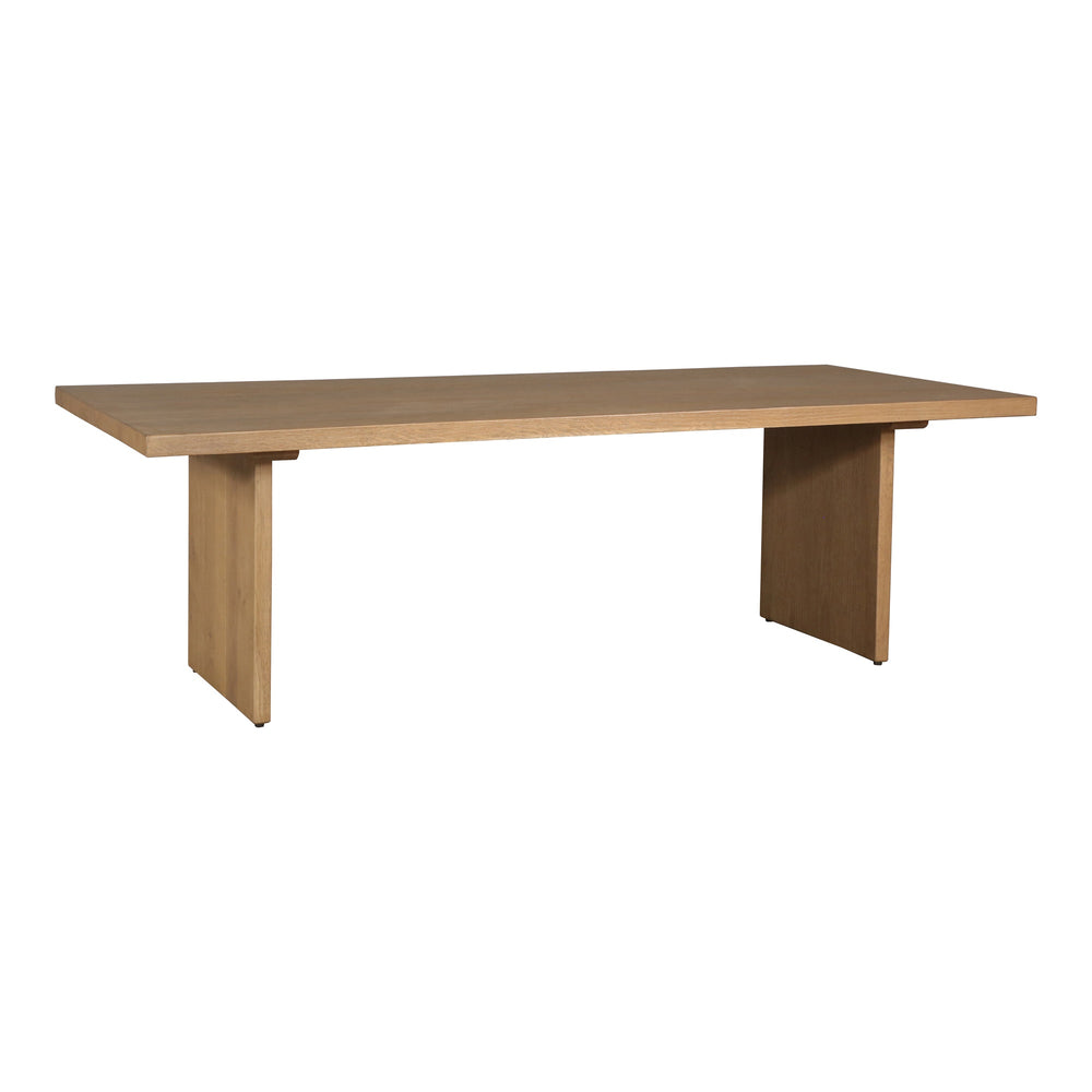 Koshi Sandblasted Amber Oak Dining Table