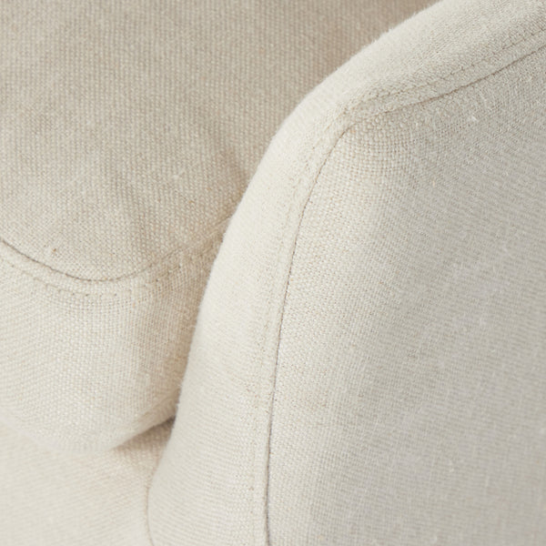 Monette Slipcover Dining Chair In Natural