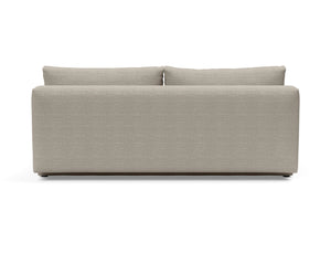 OSVALD FULL SOFABED in KENYA GRAVEL FABRIC WITH Black steel LEGS 579