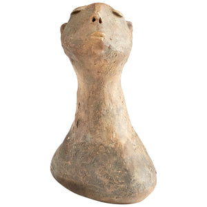 Pensive Java Sculpture In Rustic