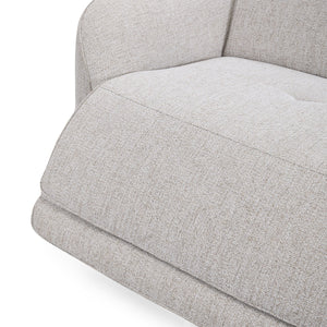 Ostend Upholstered Power Recliner Sofa with Headrest - Gray