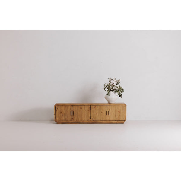 Moe's Monterey Media Cabinet Rustic Blonde