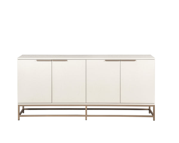 REBEL SIDEBOARD - LARGE - CHAMPAGNE GOLD - CREAM