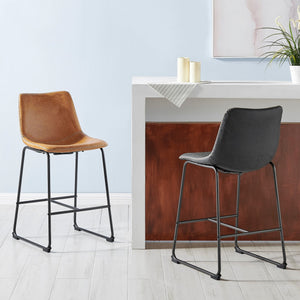 Vesta Counter Stool In Vintage Cedar (Set of 2)