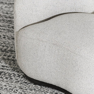 Beverly Upholstered Swivel Chair - Coastal Breeze