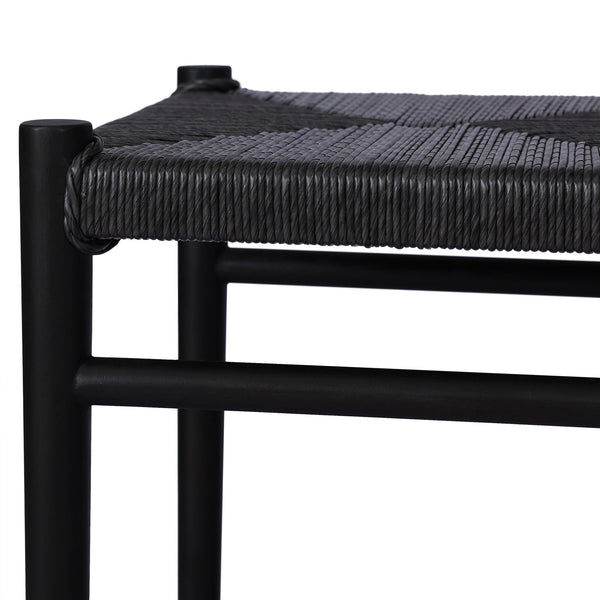 Lomas Bar + Counter Outdoor Stool - Vintage Coal