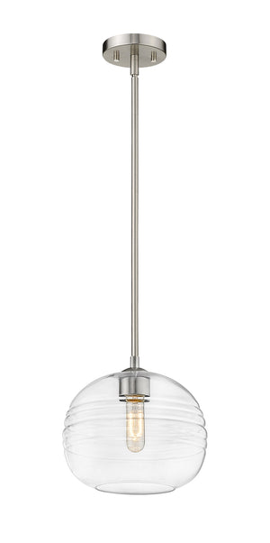 Harmony 1 Light Pendant in Brushed Nickel Finish