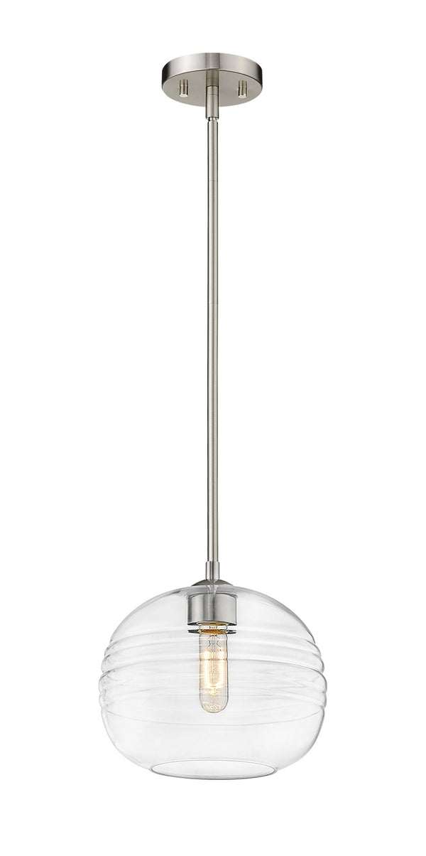 Harmony 1 Light Pendant in Brushed Nickel Finish