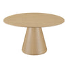 Moe's Otago 47" Round Dining Table in Oak