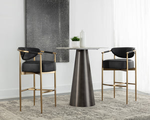 HELOISE BARSTOOL - BRAVO BLACK