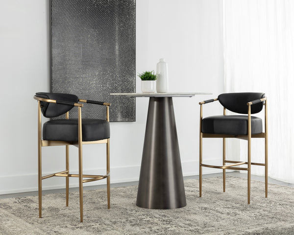 HELOISE BARSTOOL - BRAVO BLACK