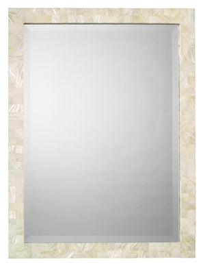 Rectangle Mother of Pearl Wall Mirror