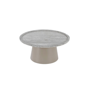 Moe's Kimberley Coffee Table with White Marble Top