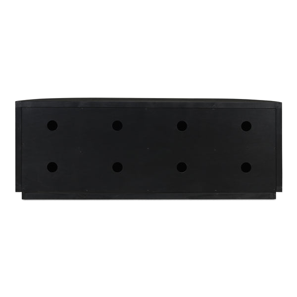 Moe's Nicola Media Cabinet with Curved Doors