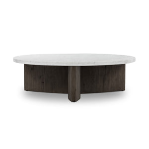 Toli Coffee Table - Italian White Marble